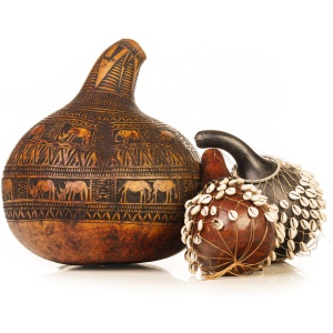 Masaai Calabash and Musical Instruments (Kenya)