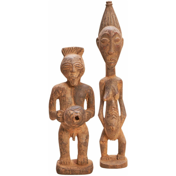 Luba Ceremonial Figures (DR Congo)