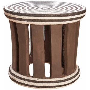 Bamouni Beaded Table Black (Cameroon)